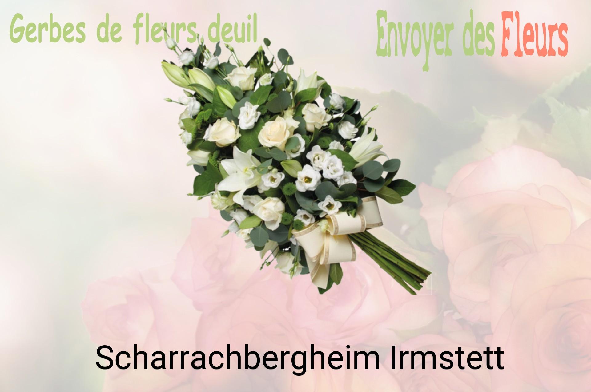 Gerbe de fleurs de deuil livrée à Scharrachbergheim-Irmstett