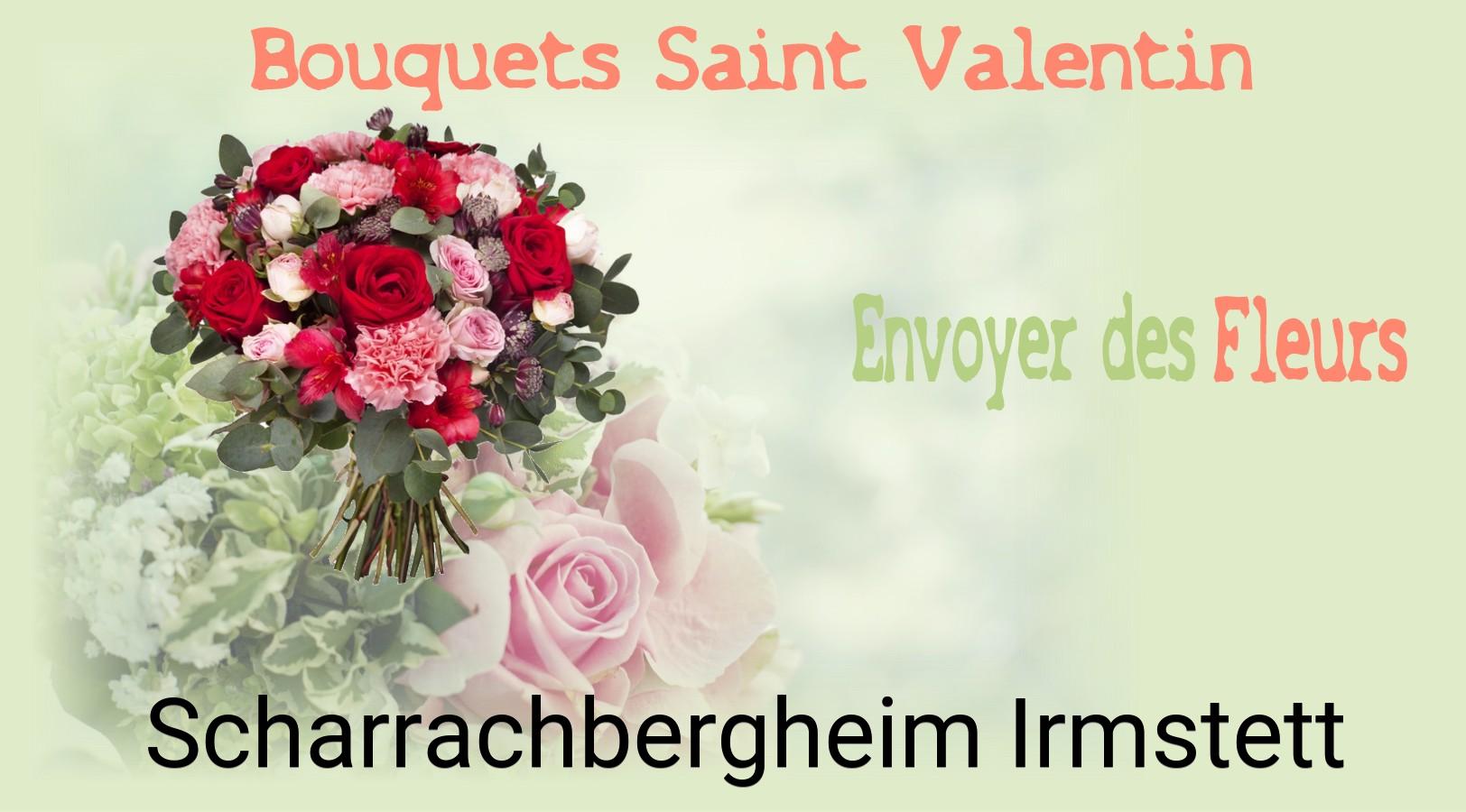 Roses de Saint-Valentin livrées à Scharrachbergheim-Irmstett
